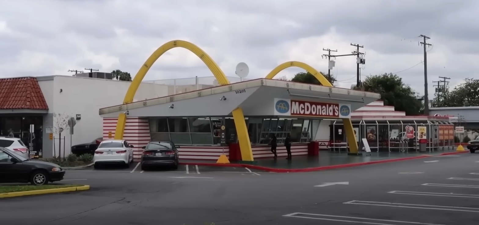 A McDonald's restaurant